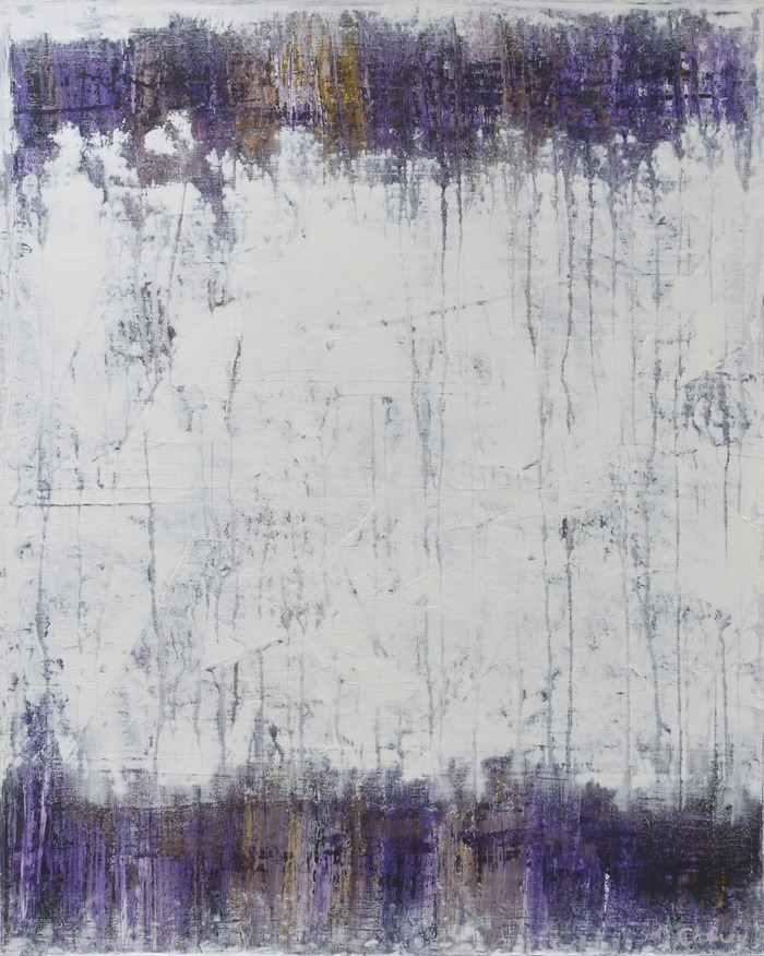 White Purple par Lisa Carney