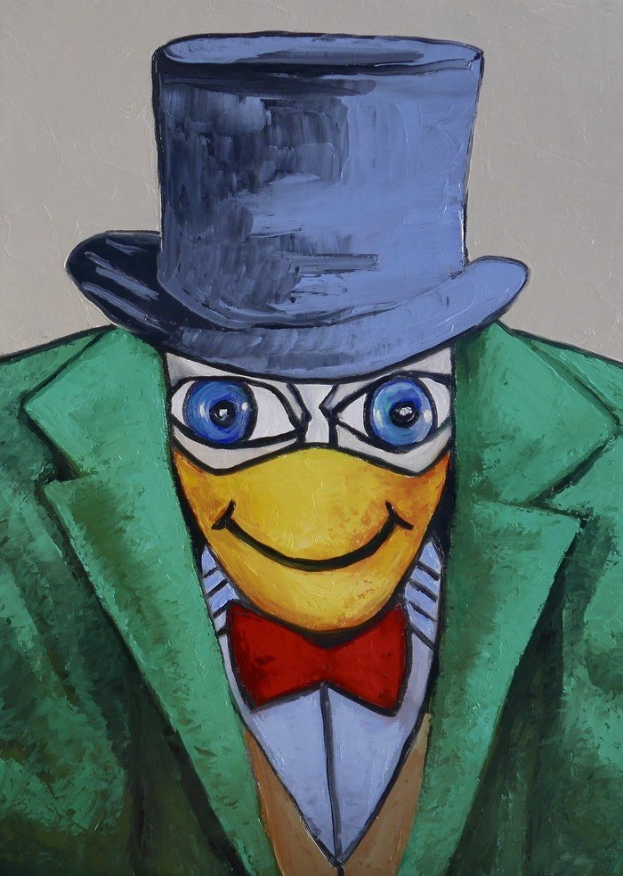 Masked man by Ta Byrne