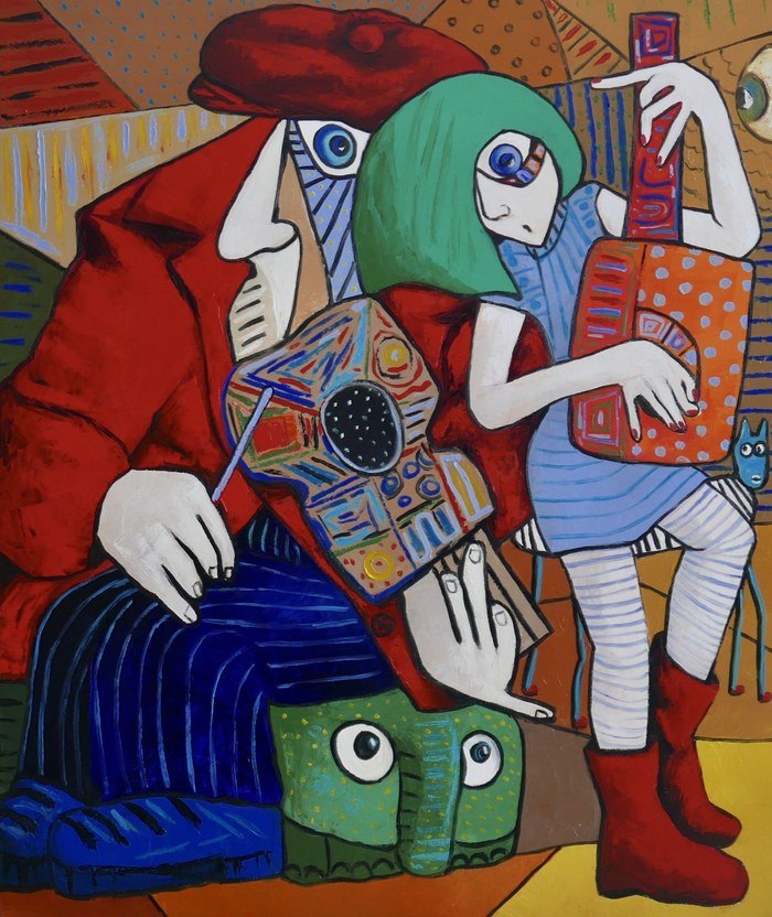 Princess of jazz jamming  by Ta Byrne