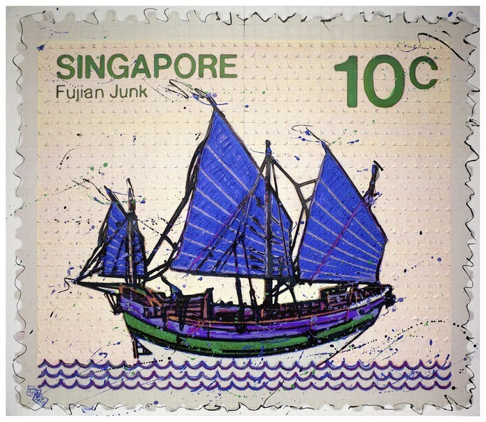 Singapore Junk  by Piers Bourke