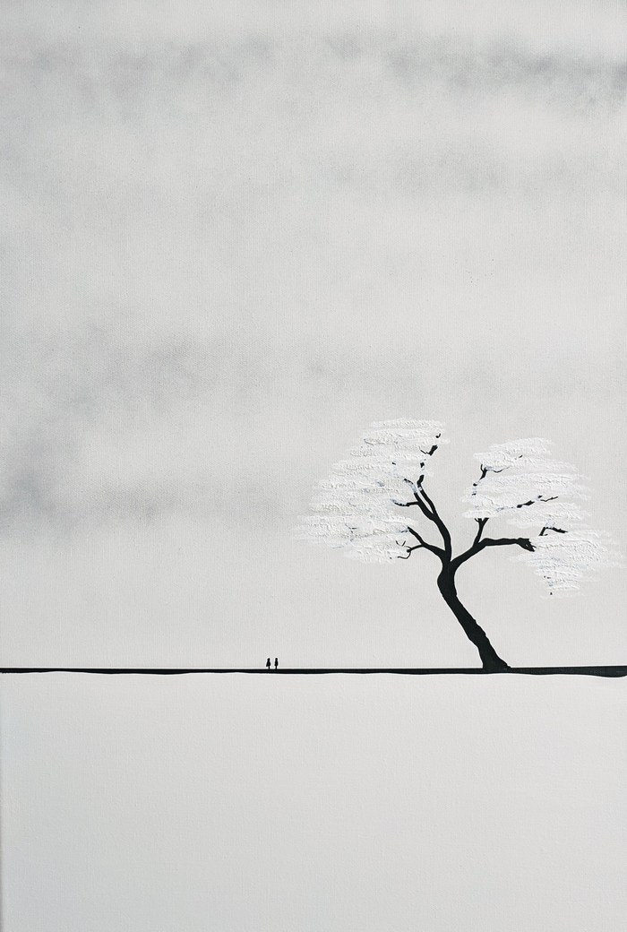 minimal T 1 (blossom) by Robert Owen Bloomfield