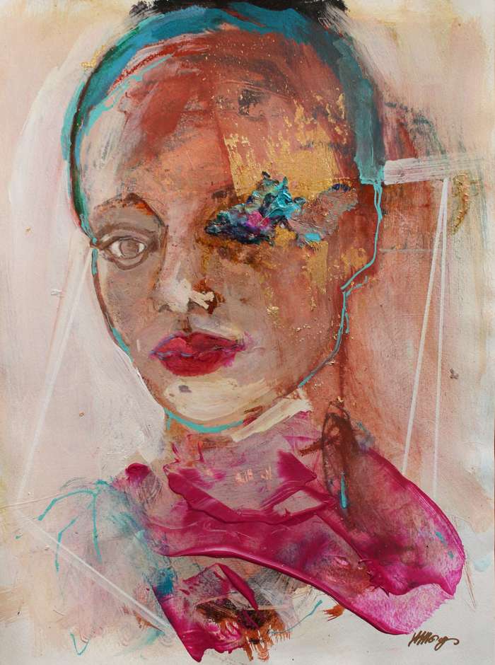 Lost In Thought 2 by Magdalena Morey