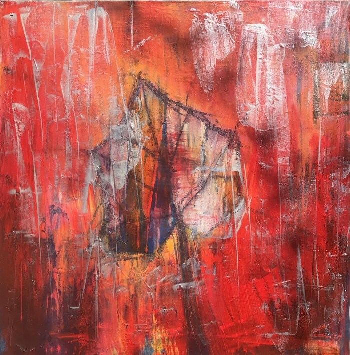 Solitaire in Burning Autumn by Michelle Hold