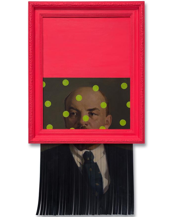 Shredded Lenin with Green Spots par Oleksandr Balbyshev