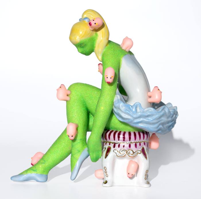 Ballerina Lenochka with Piggies par Oleksandr Balbyshev