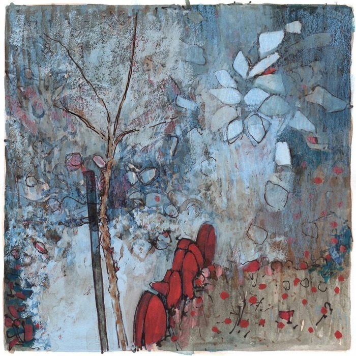 Winter weather in the garden par Simon M Smith