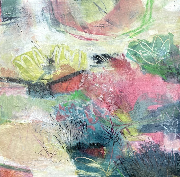 Sitting In Your Garden by Trudie Tara Moulton