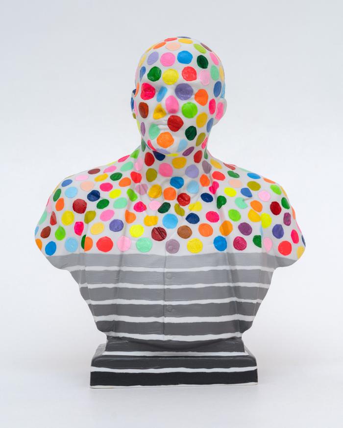 Half Striped Lenin par Oleksandr Balbyshev