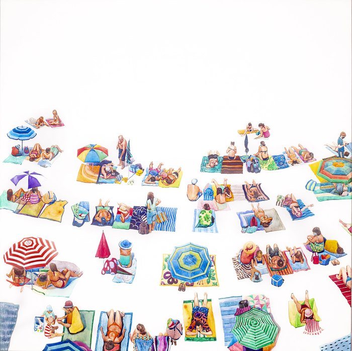 Sun Mask Beach von Annabelle Shelton
