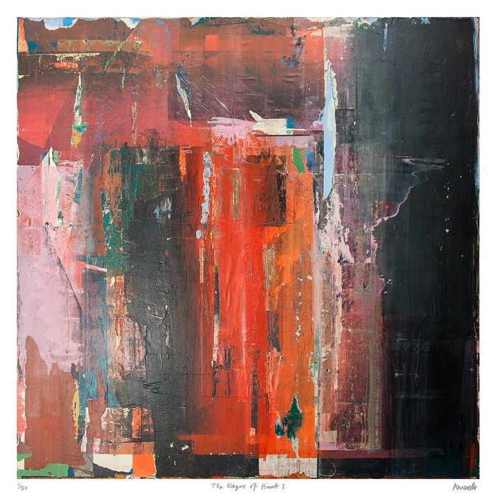 The Edges Of Print I by Angus Vasili
