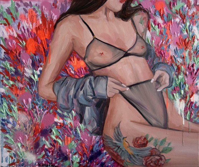 In full bloom by Nataliia Karavan