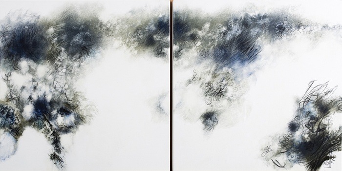 Perfect marriage - diptych par Gina Parr