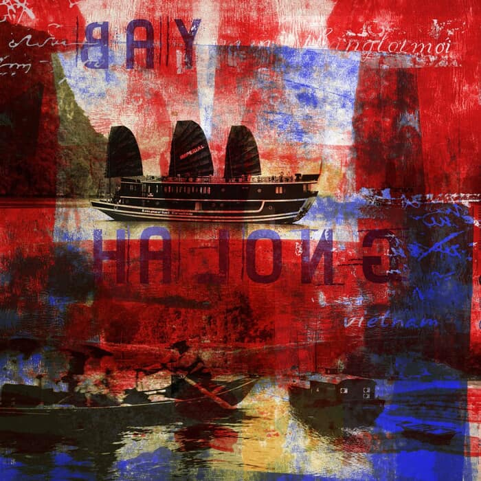 Vietnam Mixed Media XV by Sven Pfrommer