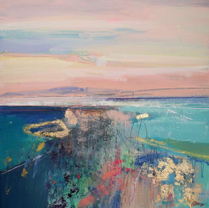 Watching The Morning Light 4 by Magdalena Morey