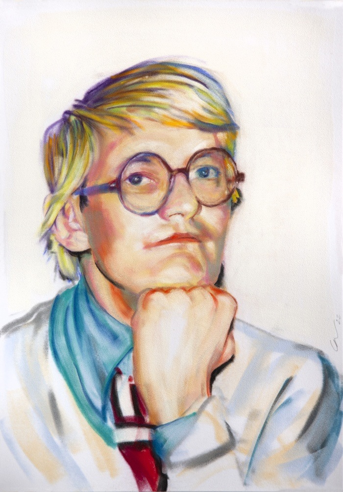 Pastel Study 12 (David Hockney 1970) par Gregory Malphurs