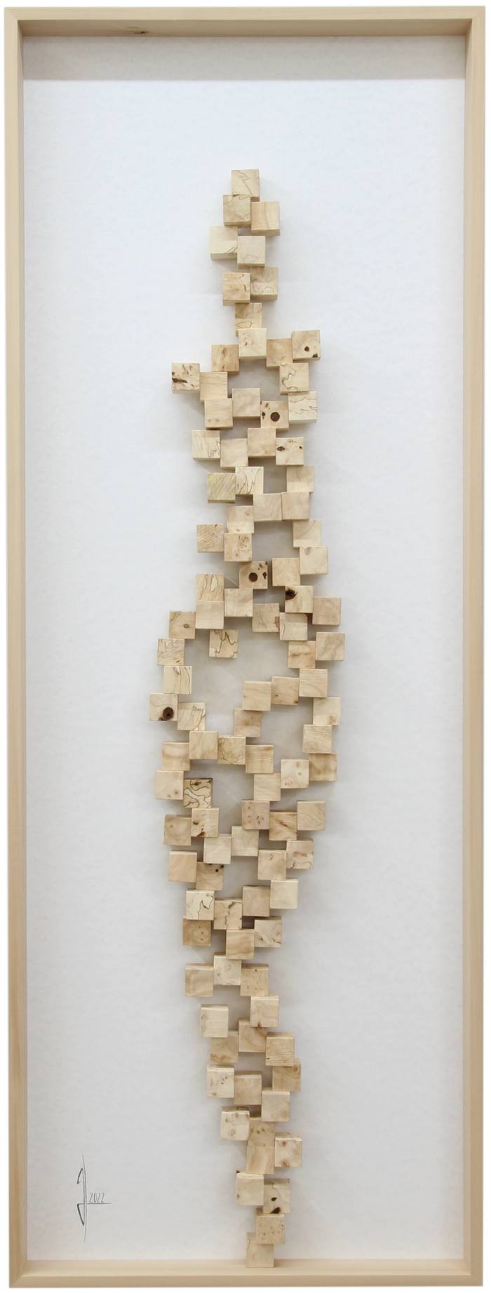 human cubes WALL 101 par Manfred Hellweger