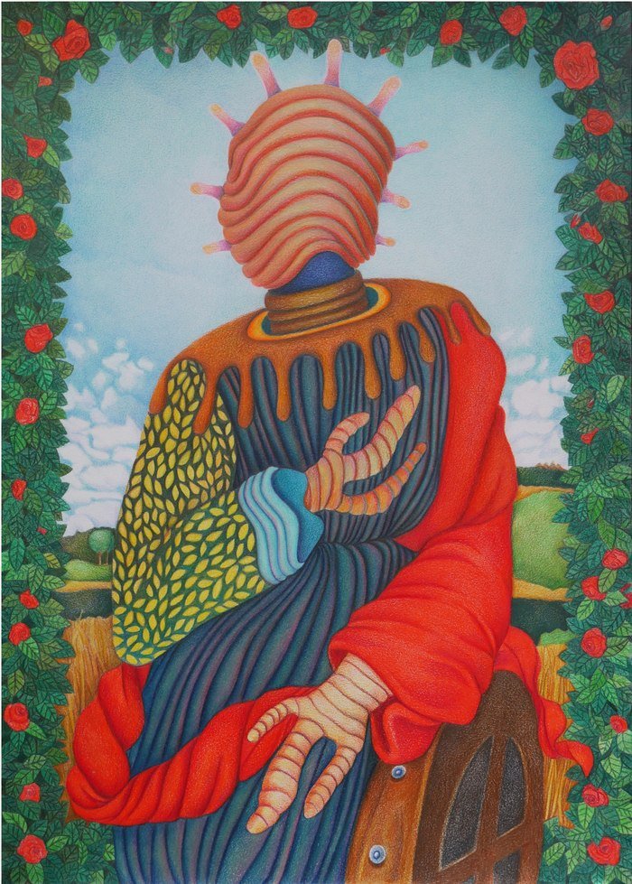 Saint Catherine of Alexandria by Ziba Pak