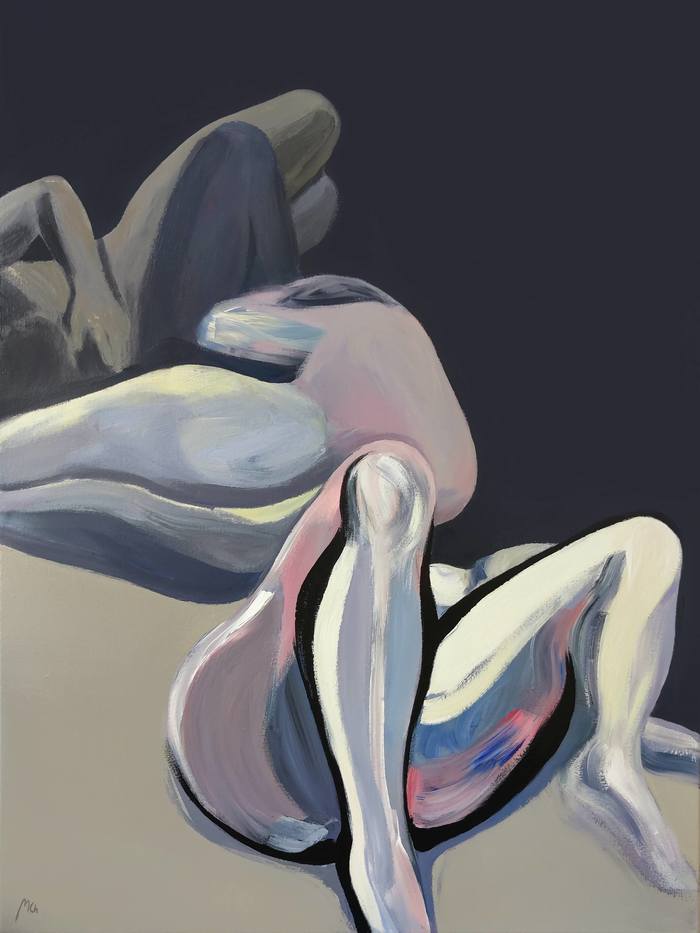 Naked in a dream by Malwina Chabocka