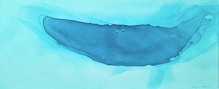 Blue Bay | Whale  par Yuliya Martynova