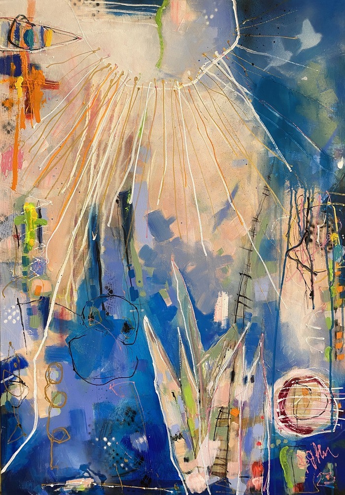 My Home And My Heart No.4 by Bea Garding Schubert