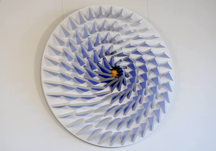 The sin inside (blue) by Nazar Symotiuk