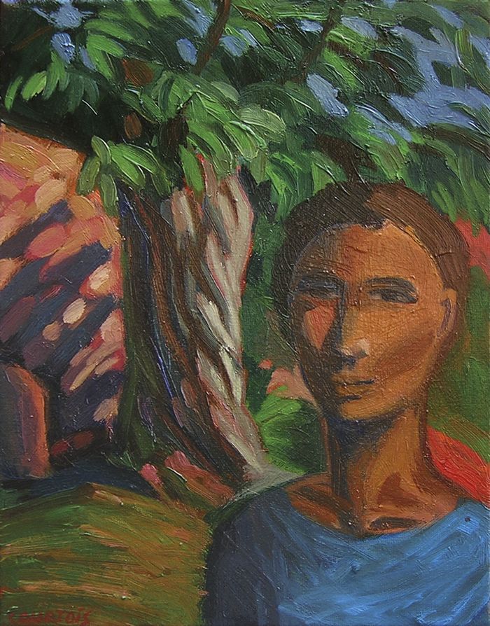 Garçon en été von Hélène Courtois-Redouté