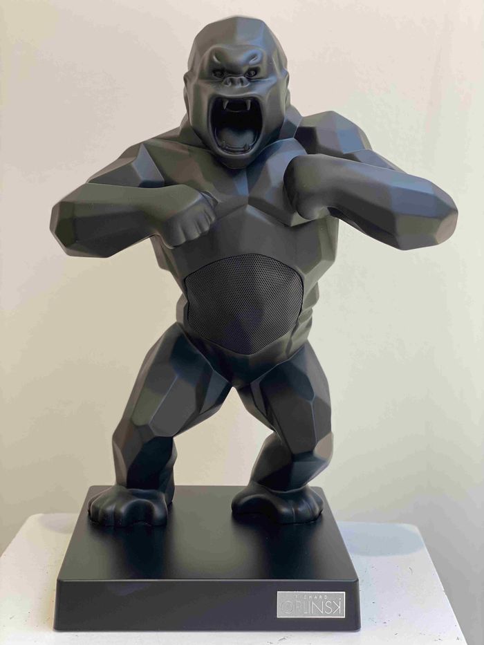 Kiwikong noir mat par Richard Orlinski