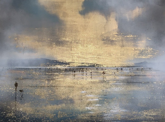 Gold dusk  by Barry Wilson