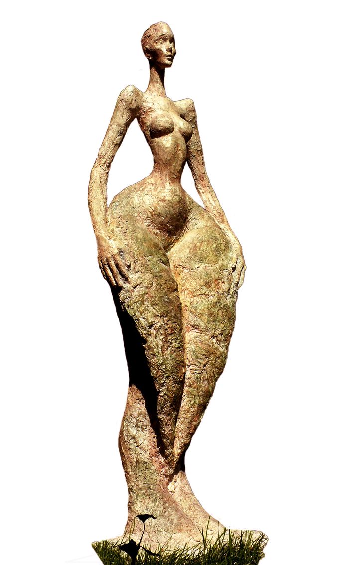 Grande feuille von Marie-Thérèse Tsalapatanis