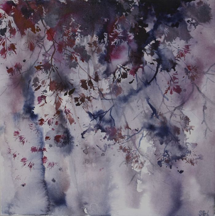 Printemps 1 von Sandrine Grimaud-Lebeaux