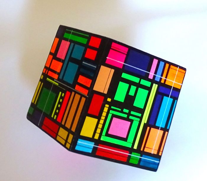 Cube graphique by Marion Moulin