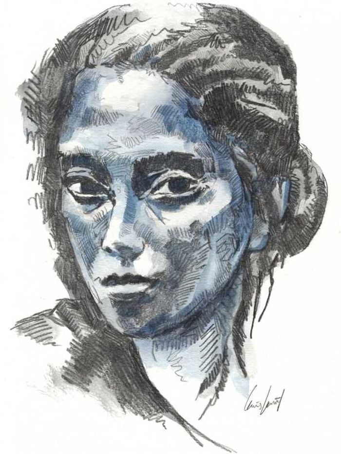 Portrait by Louis Vairel