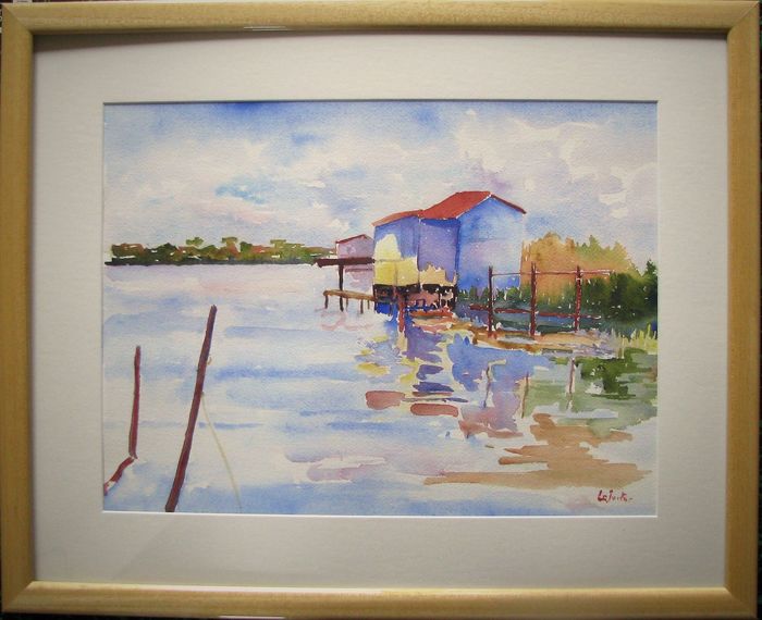 Les cabanes de Candillargues par Jean-Noël Le Junter