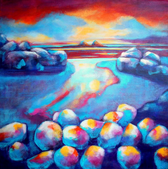 Bright end of the day von Pascale White