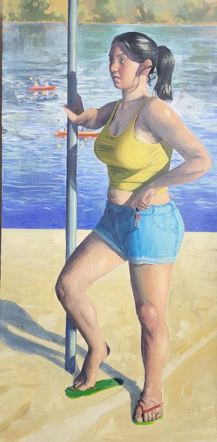 La jeune fille de chinon by Sam Rachamin