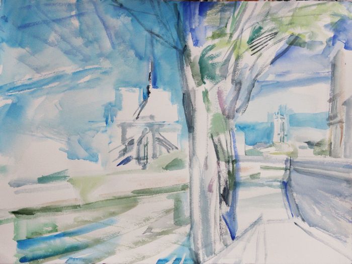 Paris, Notre-Dame avant l'incendie by Yaroslav Gorbanevsky