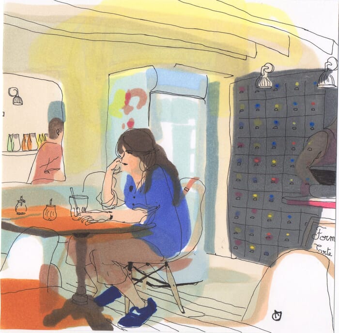 Café au lait de riz by Poppelen