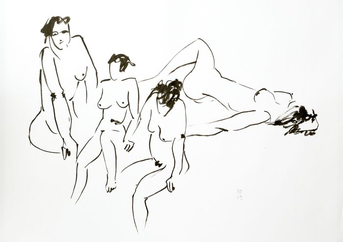 Poses 2 by Marie-Hélène Carcanague