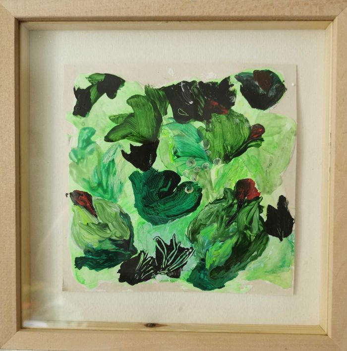 déclinaison  verte 1 par Aline Wiest