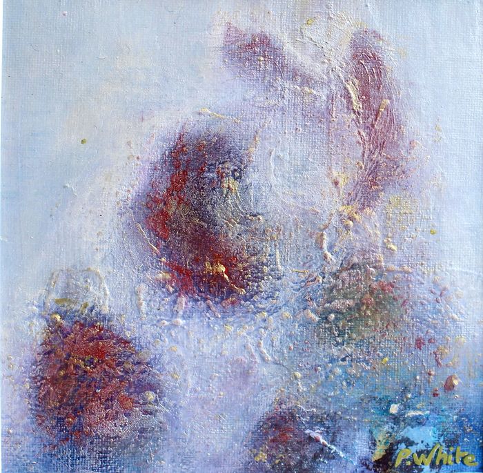 Abstraction en relief von Pascale White