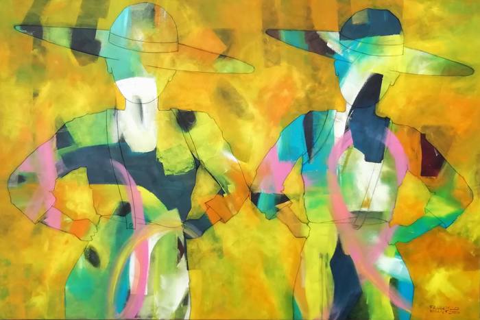 Walk on Nazaré beach by Francisco Santos