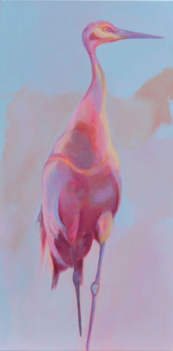 Héron by Christelle Zacchero