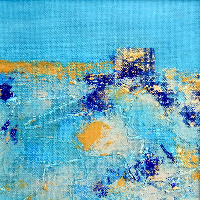 Paysage bleu by Pascale White