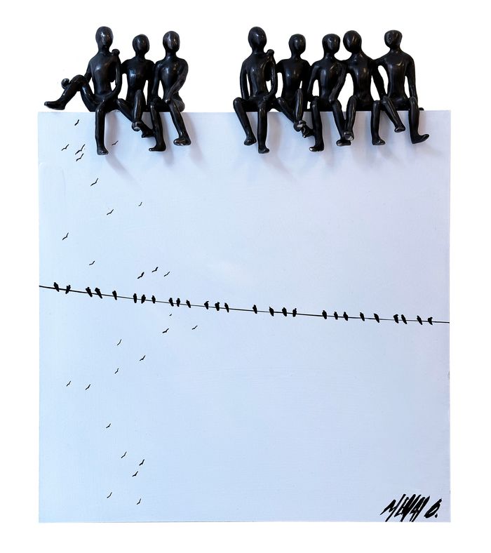 Hauts perchés...  (Album d’enfants 2023) von OLIVIER MESSAS