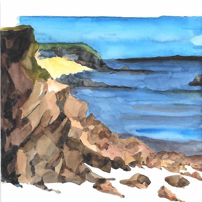 PLAGE PLOUARZEL_6 von Aude Mouillot