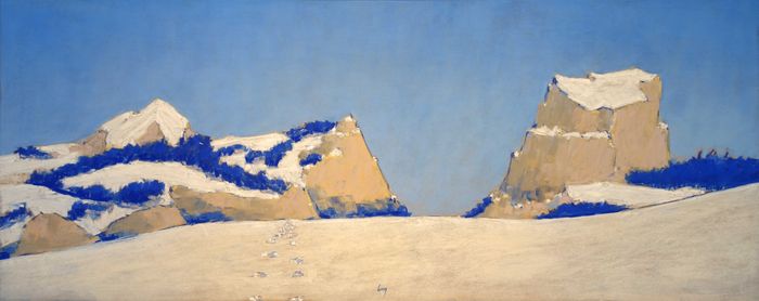 Le Mont Aiguille von François Cusson