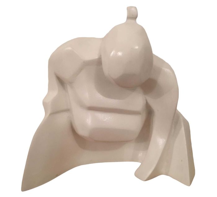 Sumo-mosu blanc glossy par Diane De Sein Leger