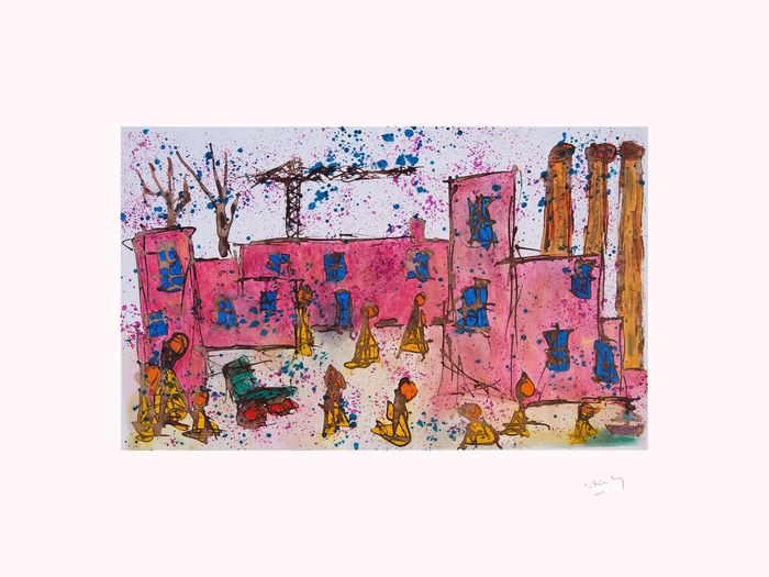 La grue - The crane von Marc Laffolay