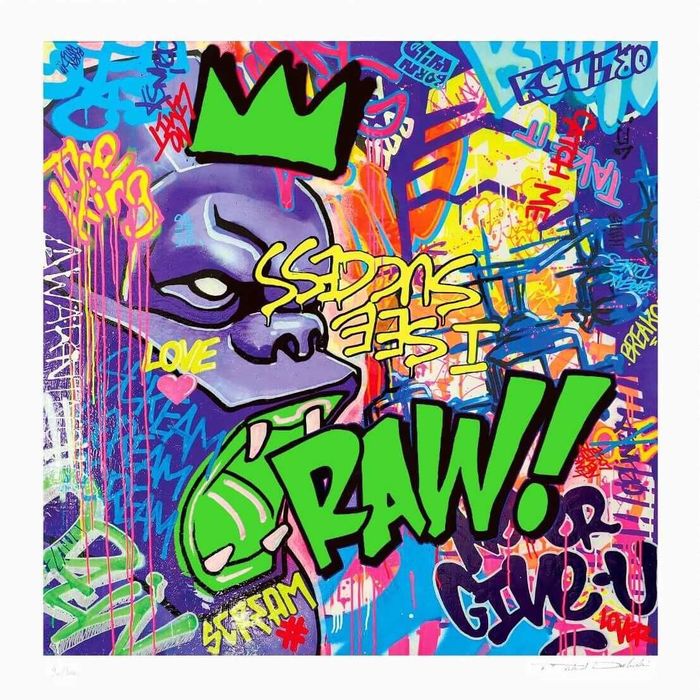 RAW! GREEN par Richard Orlinski