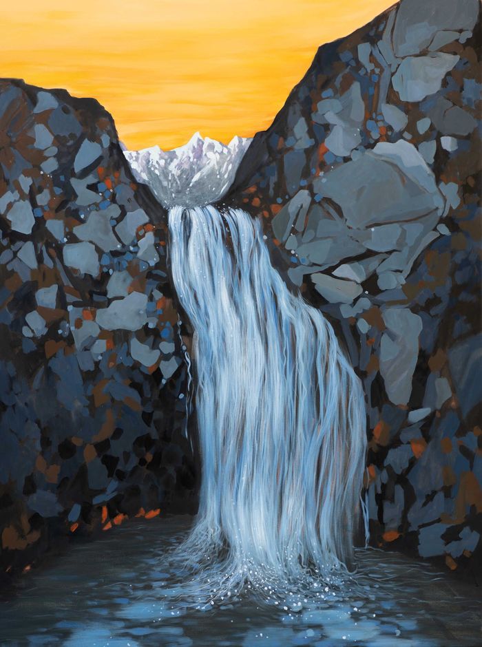 Bleu montagne by Vincent Ganaye